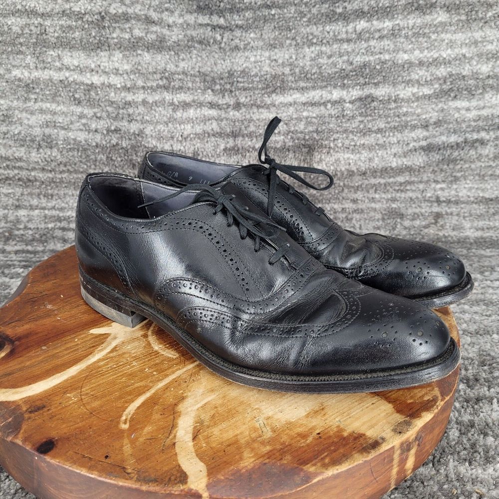 Sebago Vintage Roamers Dover Oxford Black Leather Dress Shoes w/Box Mens Size 11 - Picture 3 of 12